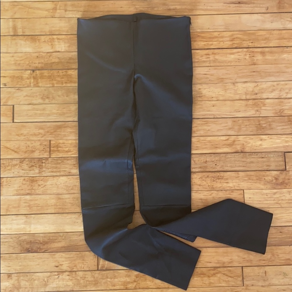 By The Namesake Sample Sale Leather Leggings New